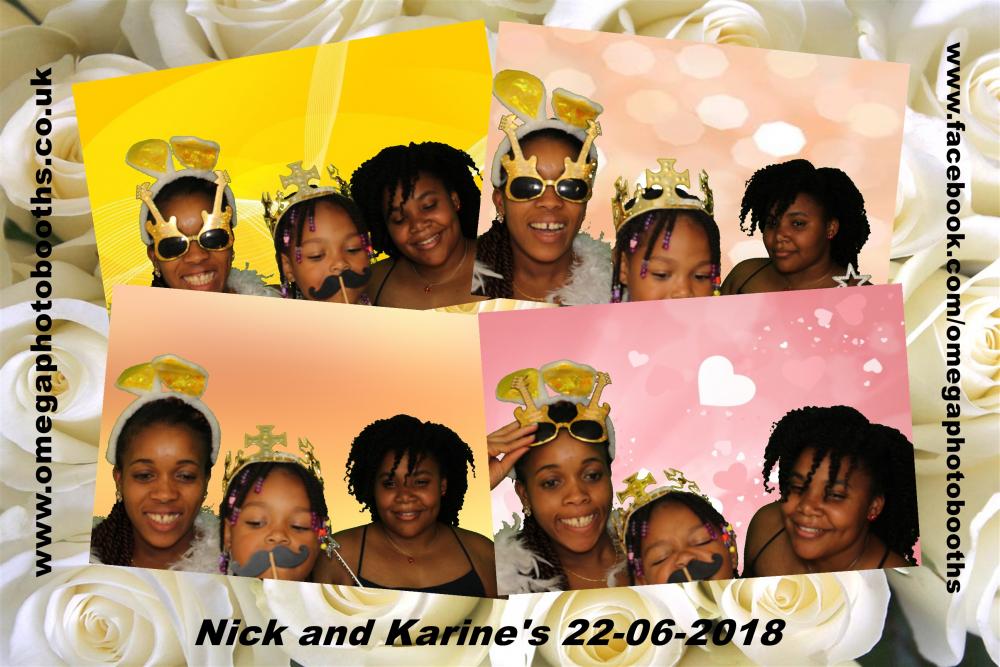 Nick & Karine's Wedding | View more photos from the event at gallery.omegaphotobooths.co.uk/u/Omega-Photobooths/Nick-Karines-Wedding